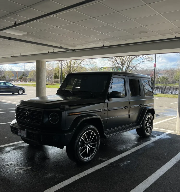 a matte finished g wagon just finished a detail by viper car detailing